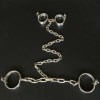 Female Latest Design Bolt Lock Stainless Steel Hand and Foot Connecting Handcuffs