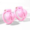 New Pink Vulva Male Chastity Devices Small / Large